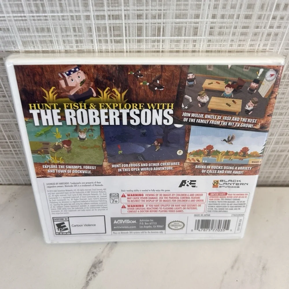 Duck Dynasty Nintendo 3DS Game & Manual 2014 Brand New Factory Sealed UU‎